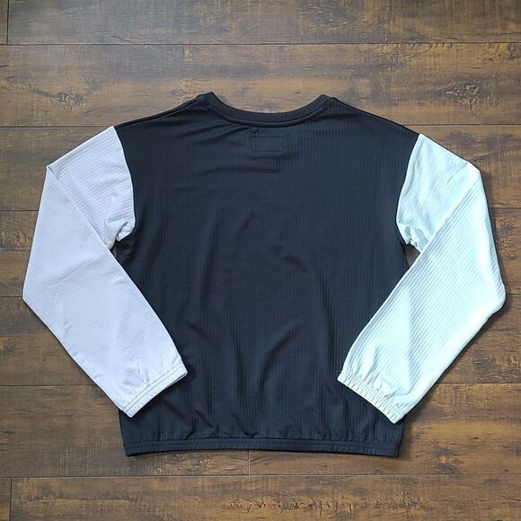 Girls Size Medium (10-12 Years) Converse Relaxed Long Sleeve Blocked Graphic Tee - Picture 11 of 13